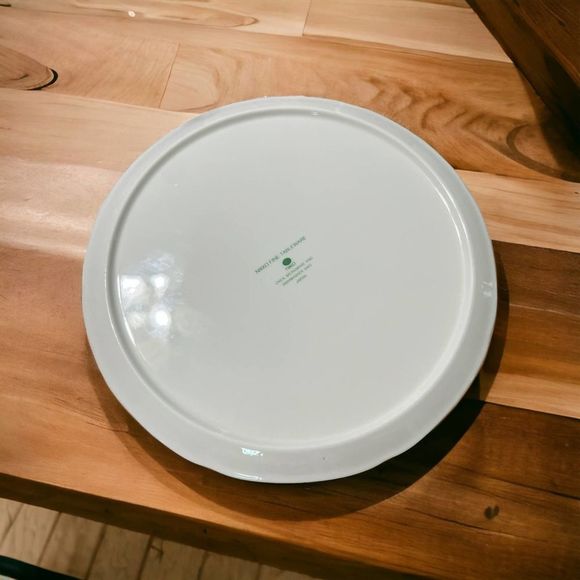 Blue Peony by NIKKO 11" Cake Plate Used - Picture 2 of 2